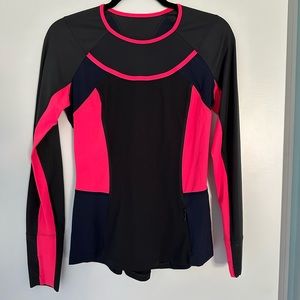 Lululemon long sleeve workout shirt